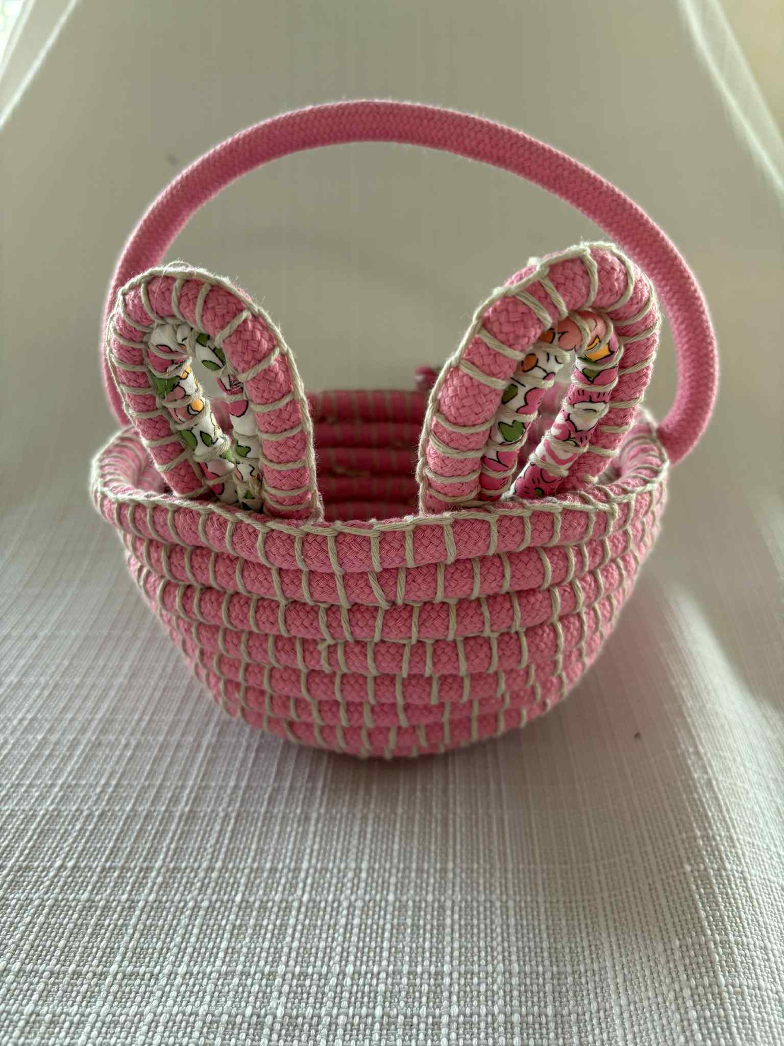 Bunny Ears Rope Baskets